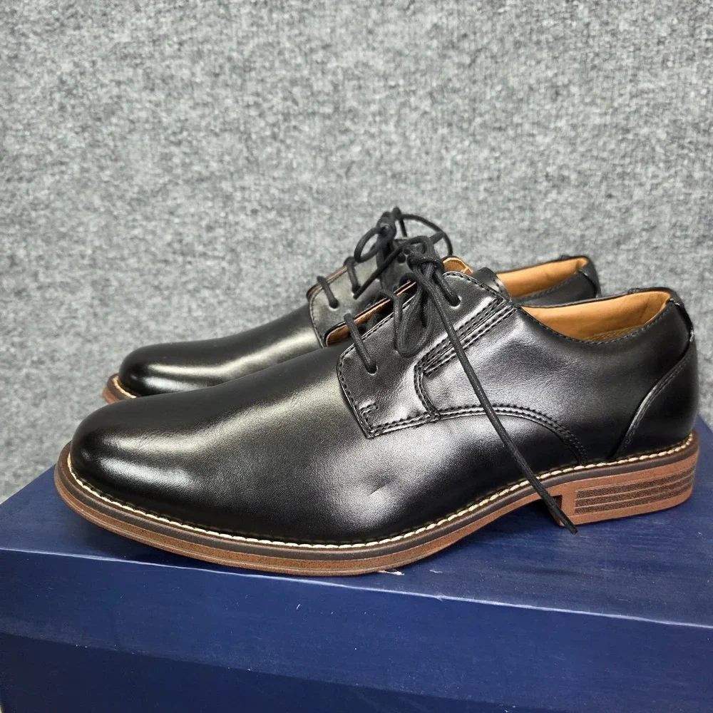 NEW Dockers Mens Fairway Business Dress‎ Lace-up Plain Toe Oxford Shoe 7.5